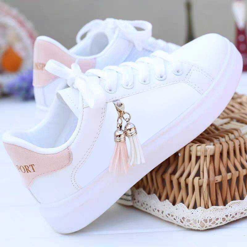 Mesh white shoes ladies fashion breathable