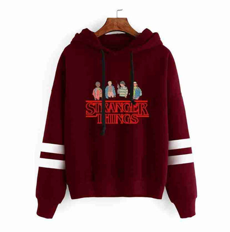 Stranger Things Striped Hoodies – Grab Yours Today 
