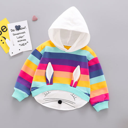 Baby Girl Long-Sleeved T-Shirt Children's Clothing