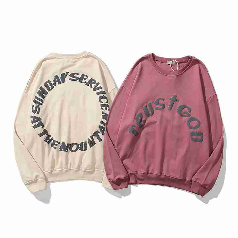 Casual Round Neck Hoodies - Loose Fit, Cotton Winter Wear 