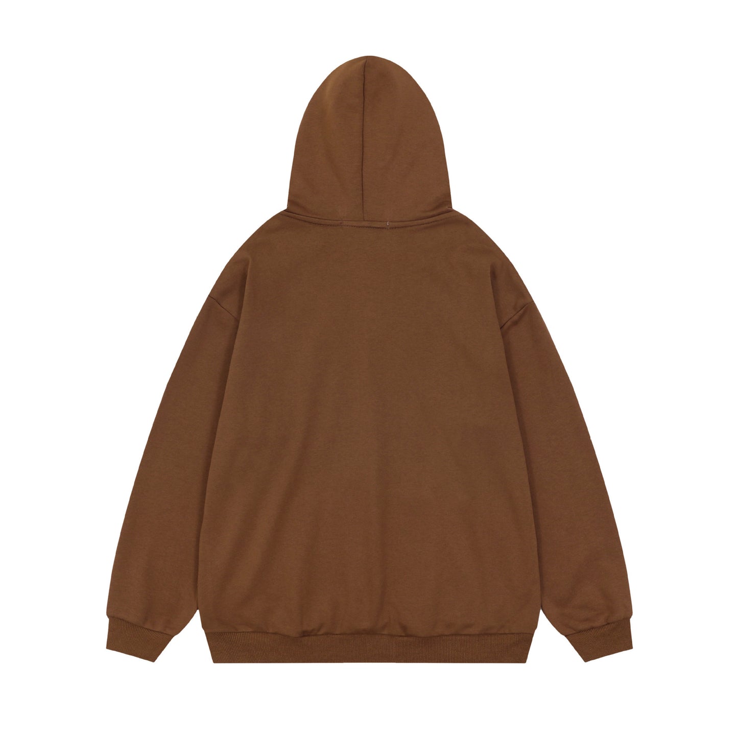 Unisex Hooded Printed Cardigan Hoodie