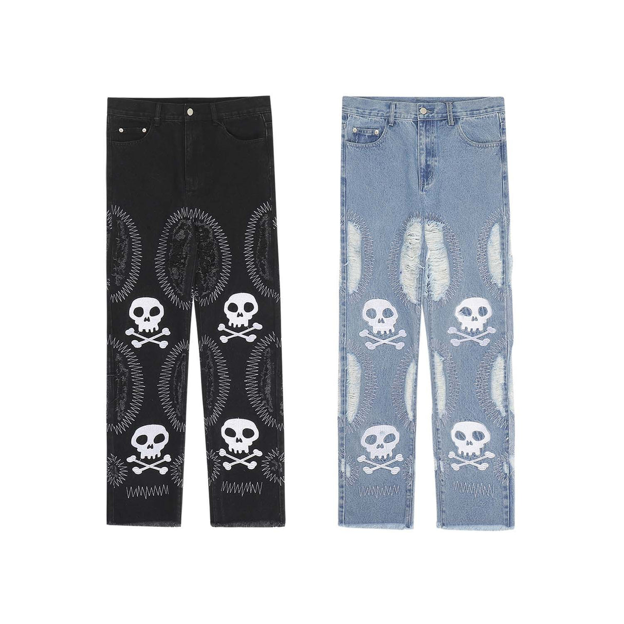 Unisex Trendy Loose Straight Leg Pants